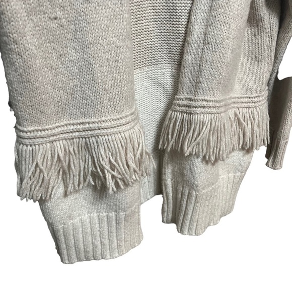 Madewell Colorblock Fringe Cardigan Sweater - Picture 7 of 11